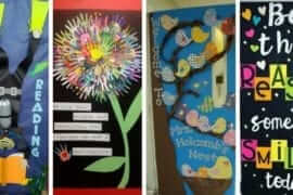 Spring Door Decorating Ideas That Your Students Will Adore