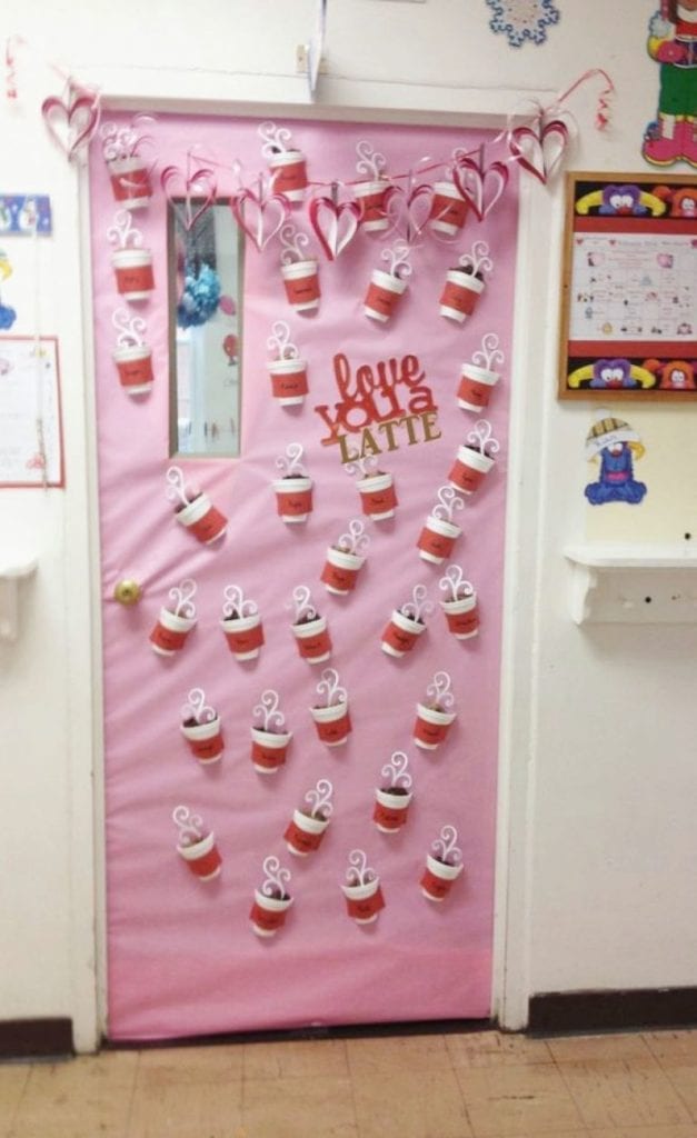 27 Creative Classroom Door Decorations For Valentine S Day For   27 Creative Classroom Door Decorations For Valentine S Day For Valentineamp039s Day Classroom Decoration Of Valentine039s Day Classroom Decoration 1 768x1255 627x1024 