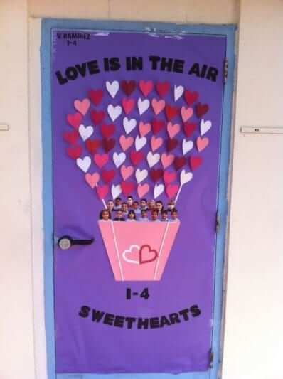 7 Valentine's Day Door Decoration Ideas For Your Classroom