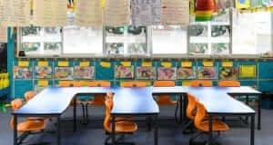 an organized classroom depicting a KonMari Classroom