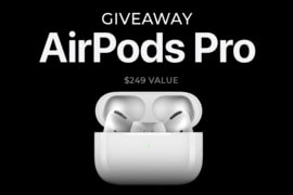 Giveaway: Apple Airpods Pro; $249 Value
