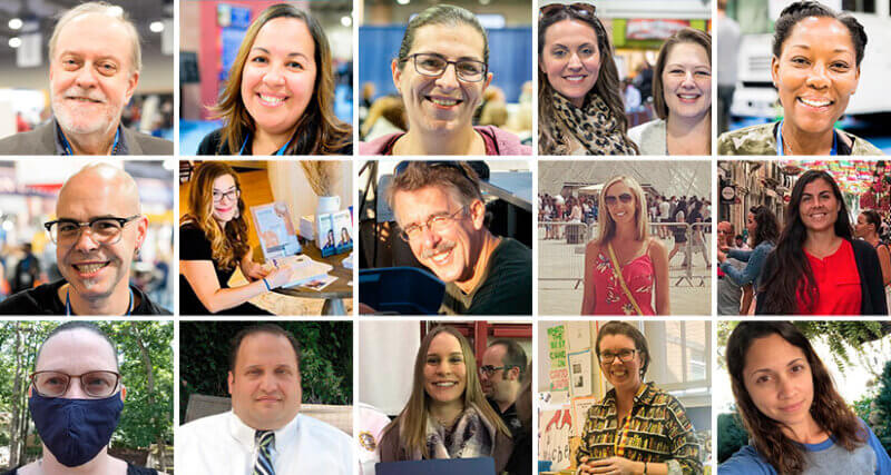 Images of teachers who were featured in the 2020 Teachers Stories