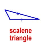 scalene triangle (no equal sides)