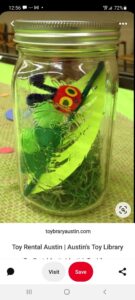 hungry caterpillar book jar