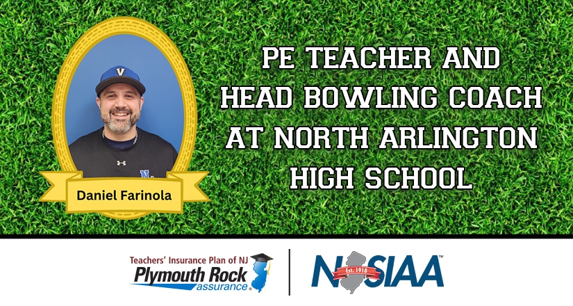 Photo of Daniel Farinola, PE Teacher, Head Bowling Coach, North Arlington High School