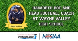Photo of Roger Kotlarz, Head Football Coach, Wayne Valley High School