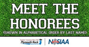 Graphic stating Meet the Honorees