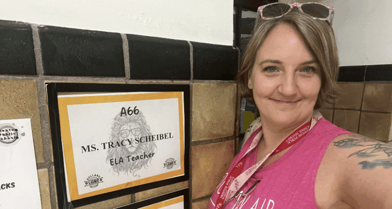 Teacher Stories: Tracy Scheibel, Eighth Grade Teacher at Arthur J. Holland Middle School, Trenton, New Jersey